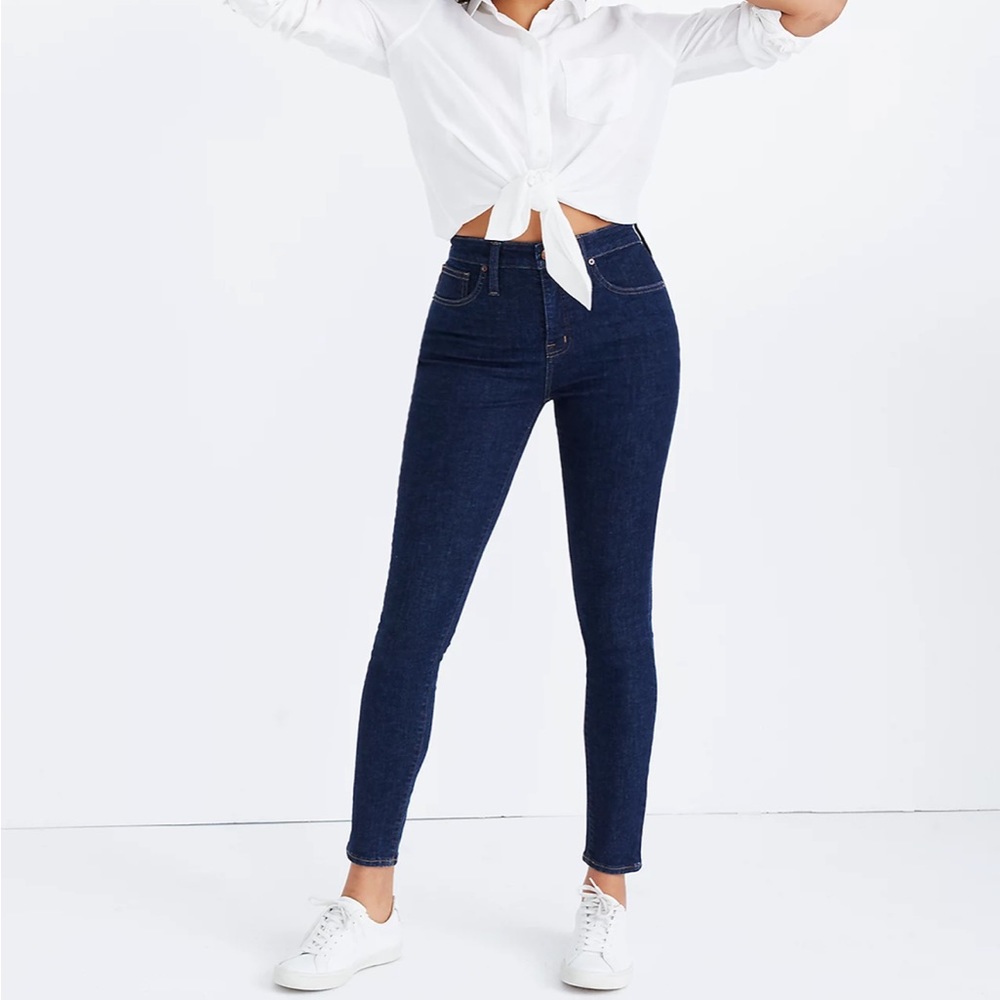 Madewell Curvy High Rise Skinny View 2